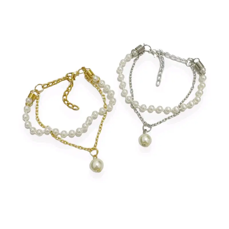 Maia Multilayer Bracelet Gelang Rantai Multilayer 2 Baris Dua Lapis Korea Korean Style 6