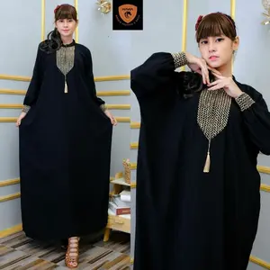 KAFTAN SULTAN RENDA BLING CRINKLE AIRFLOW | GAMIS SULTAN | KAFTAN LEBARAN BY NRSTORE | Dress Wanita Gamis Wanita Muslim Mewah dan Nyaman