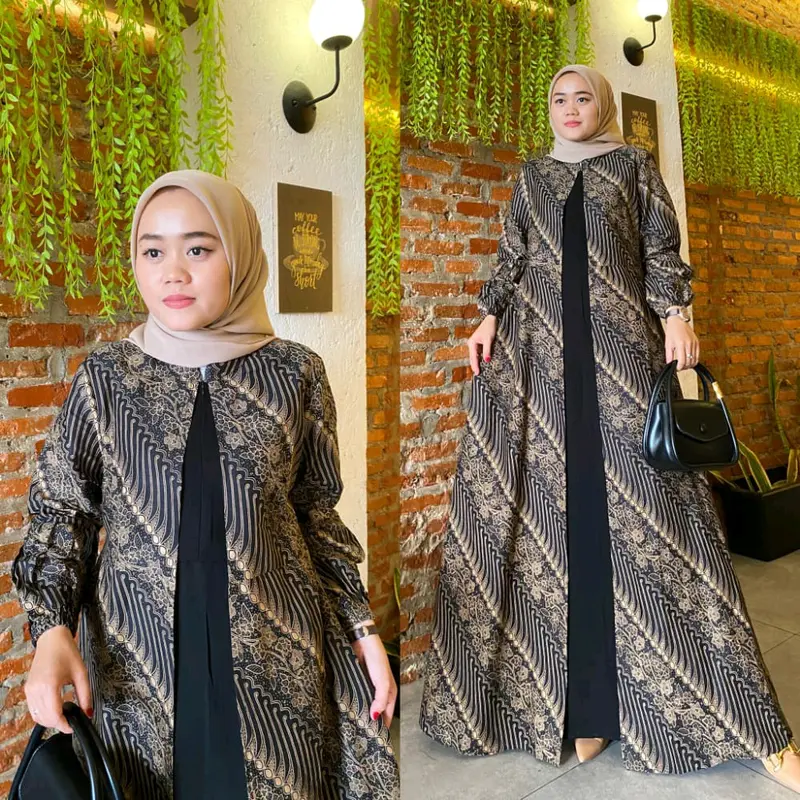 GAMIS BATIK/GAMIS PESAT/GAMIS TERBARU/GAMIS KEKINIAN 6
