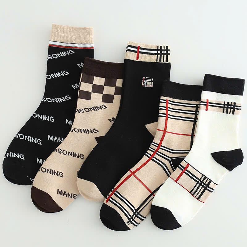 Combo Tất Vớ Mic Mầu Cao Cổ Cotton Co Dãn Thoáng Kháng Khuẩn Thịnh Hành Hottren Mẫu Mới Nam Sọc 3