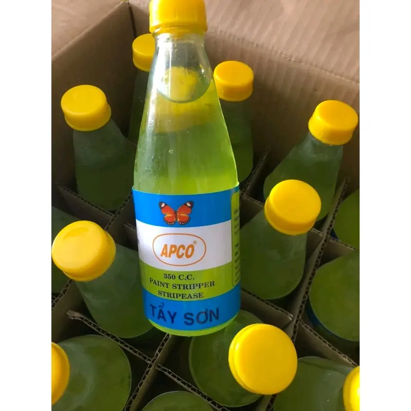 Chai Dung dịch tẩy sơn APCO 350CC chuyên dụng - Làm Sạch 7