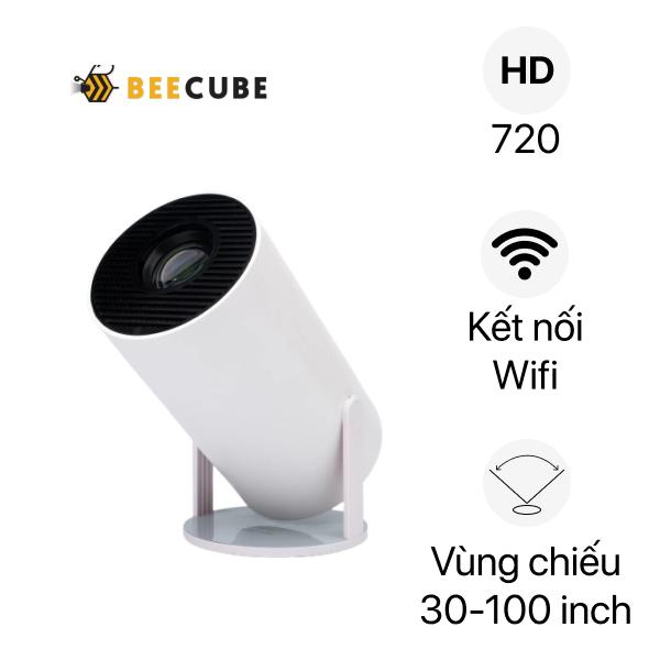 Máy Chiếu Mini BEECUBE X1 GEN 2 Siêu Rẻ - Độ Phân Giải HD 720P - Bảo Hành 12 Tháng