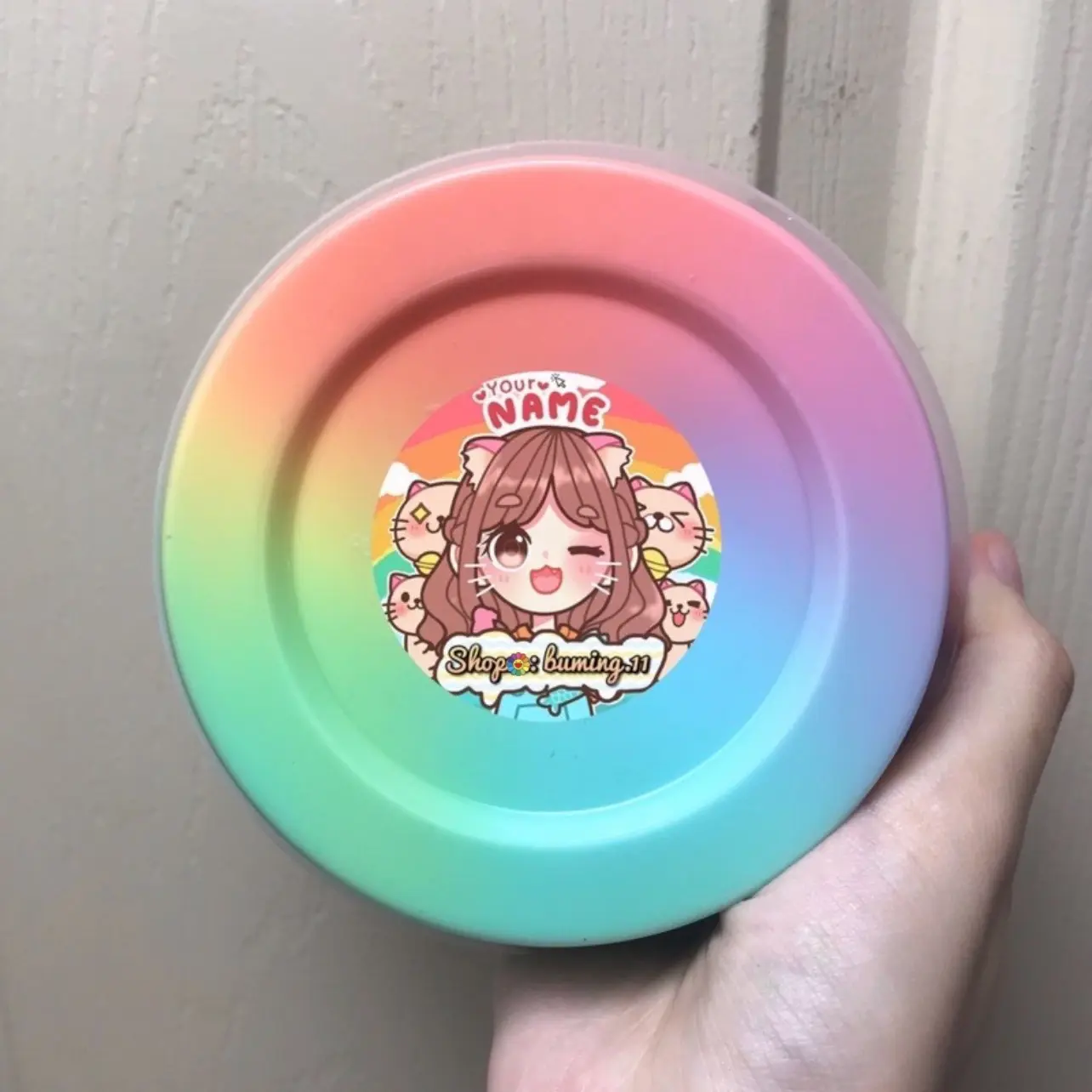 Basic Slime Cầu Vồng Rainbowl - Chất Nhờn Ma Quái Nhiều Màu