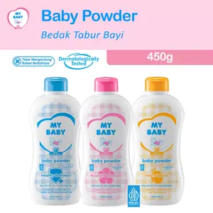 MY BABY Powder Nourih Smooth Fresh Fruit Healthy Protect [450g] - Bedak Bayi