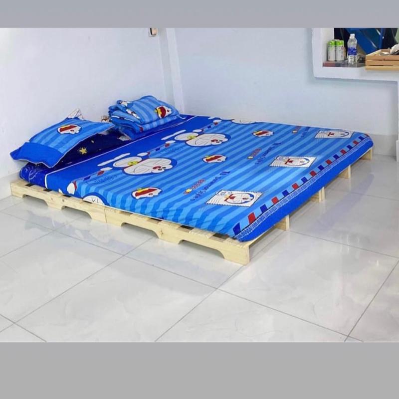 Giường ngủ Palet gỗ thông đẹp và chắc chắn