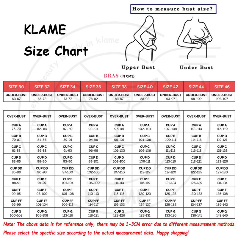 KLAME 34-44BCDEFG Plus Size Bra For Women Detachable-Strap Bandeau Bra Female Strapless Bras High Quality 3/4 Cup Bralette Sexy Breathable Thin Cup Brassiere Lingerie YML848 8
