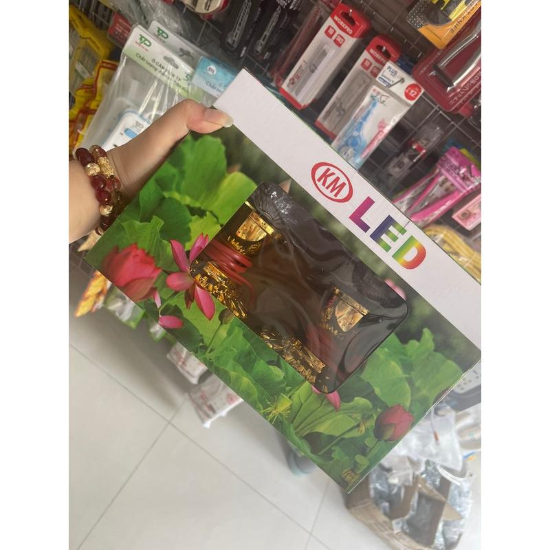 ĐÈN HOA SEN XOAY 360 ĐỘ 7 MÀU CAO 12CM, 15CM, 25CM SIÊU SÁNG, SIÊU ĐẸP (GIÁ 1 CẶP) den bantho 8