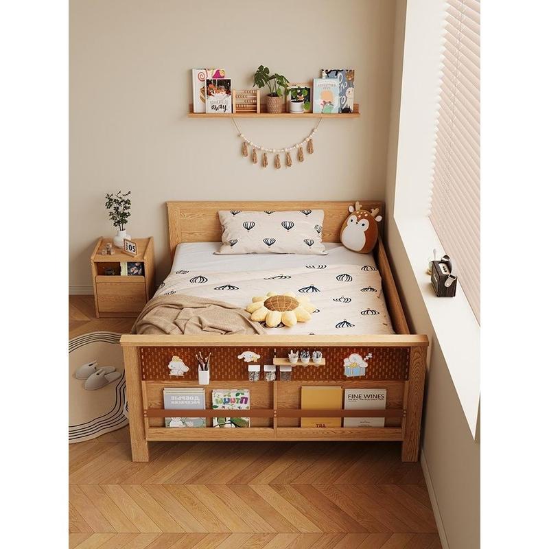 [Pre-order]Children's single small-sized bedroom,, new 1.5 meter children's bed, boys' room bed 4
