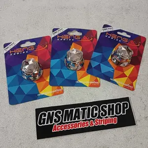 BAUT MUR AS RODA BELAKANG PROBOLT STAINLESS CHROME MIO SOUL SPORTY MIO M3 SOUL GT LEXI ORIGINAL HENG THAILAND MODEL V2