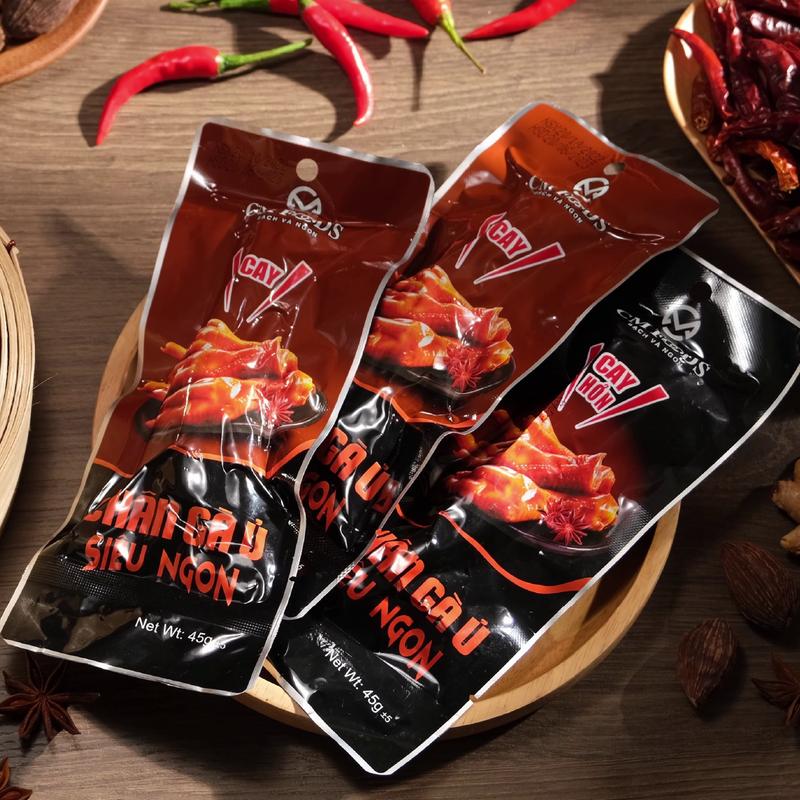 [AFF] CMFOODS - Chân Gà Tươi CM FOODs - Combo dùng thử 10 cái - ăn vặt việt nam