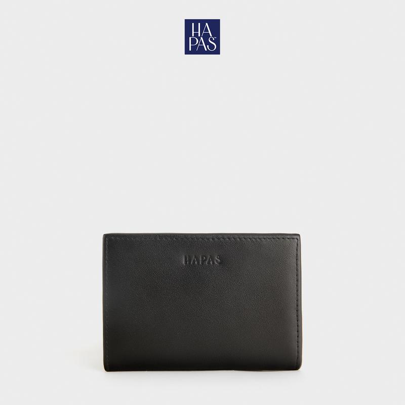 Ví Card Da Thật Gập Đôi Mịn Sz 11 - VN24017 Wallet Nhiều Ngăn Chữ Nhật