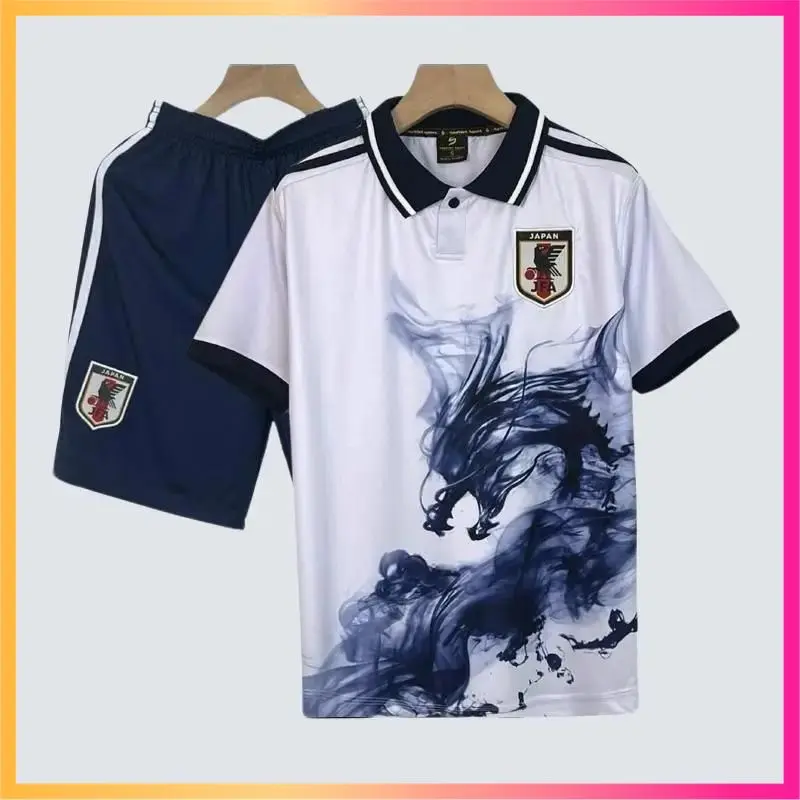 Free in - Bộ quần áo bóng đá JAPAN rồng 2024 thun lạnh cao cấp 0