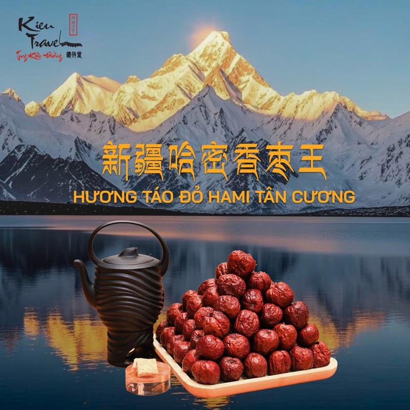 [ Kiều Travel ] Hương Táo Đỏ Hami Tân Cương - Size VIP Khô Tự Nhiên