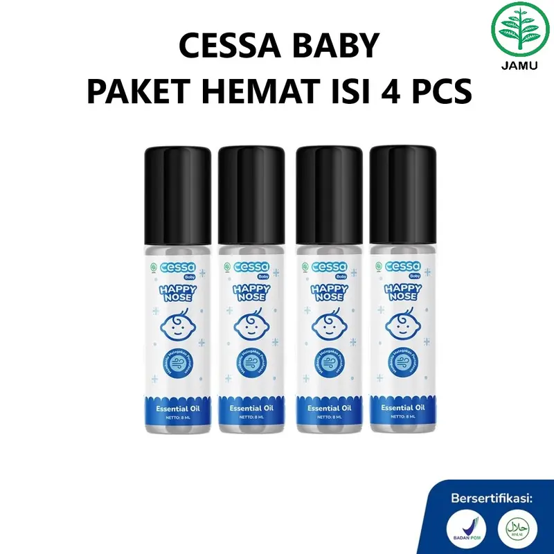 Cessa Paket 4 Warna 100% Autentik Bayi Essential 0