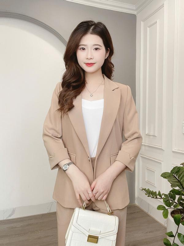 Áo Blazer Tay Lỡ 1 Cúc Min House 0