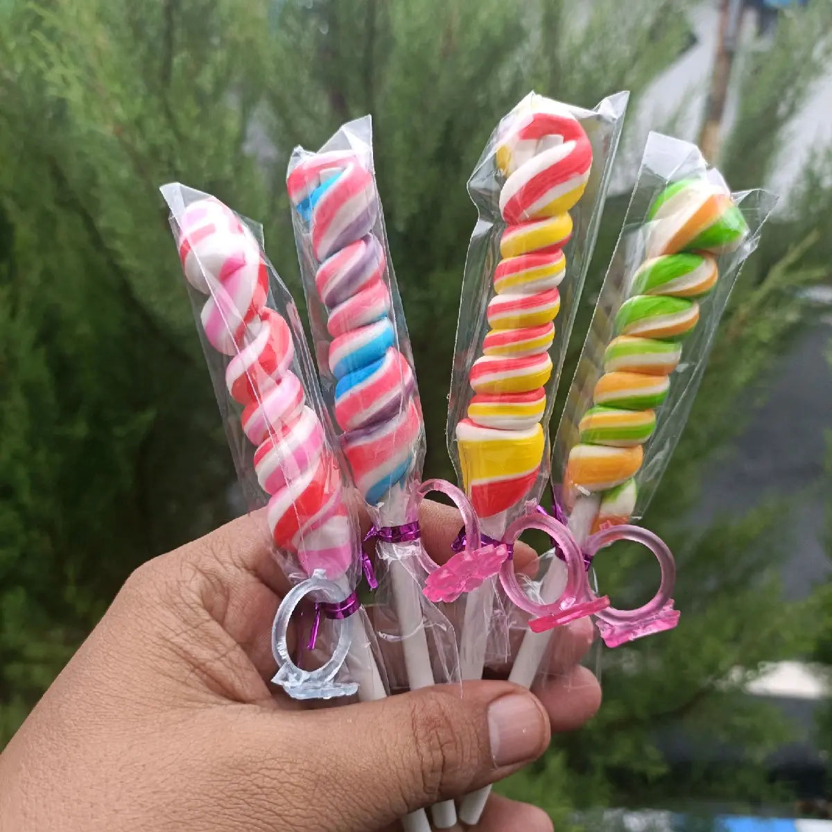 PERMEN LOLIPOP SPIRAL CINCIN ISI 20 MURAH GROSIR
