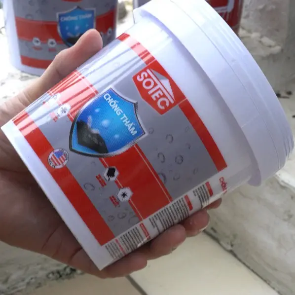 Keo Trong Suốt SOTEC - POXY (5 Lít/Kg) Chống Thấm Sàn Nhà Vệ Sinh, Sàn Nhà Tắm, Gạch Men, Gạch Đỏ, Bề Mặt Gỗ, Sành Sứ, Đá Tự Nhiên. 7
