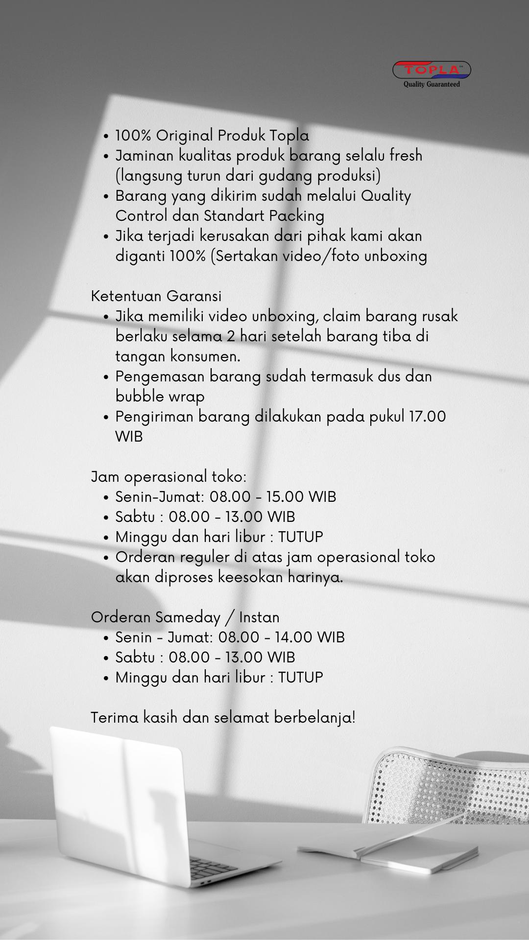 Topla Map Dokumen Folder Penting Brief Bag 3080 Tas Dokumen Kancing Dua ...