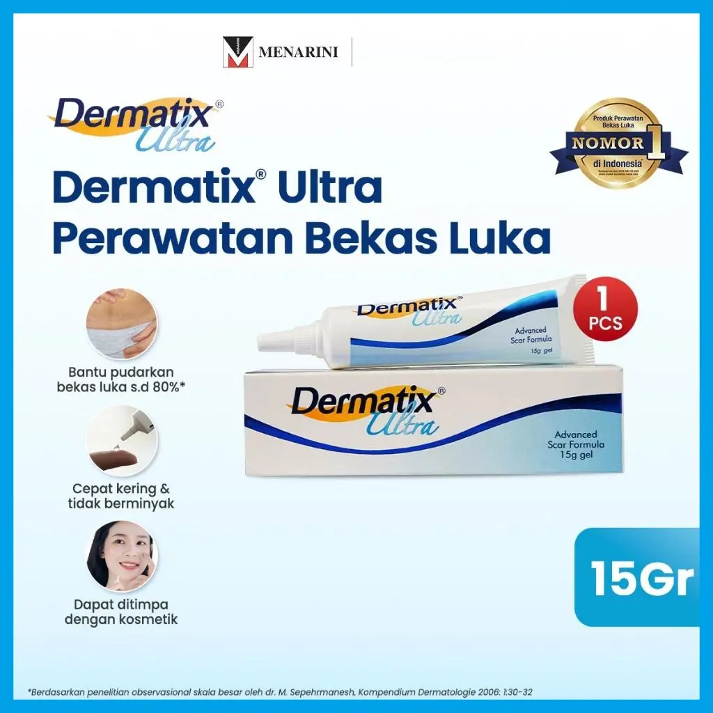 Dermatix Ultra 15gr - Merawat dan memudarkan Bekas Luka