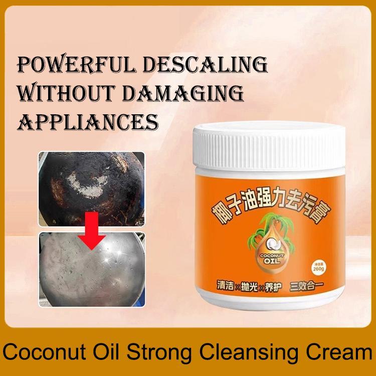 Coconut Oil Powerful Stain Remover Paste Household Multi-Purpose Deep Cleaner Bathroom/ Kitchen/ Floor Fast Cleaning Stain 5
