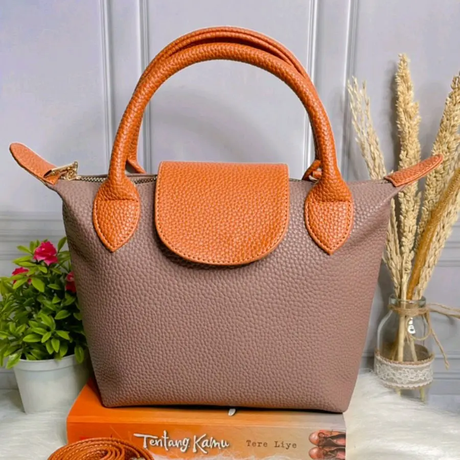 FRISHA-Slingbag bunda corla versi kulit jeruk premium kekinian viral