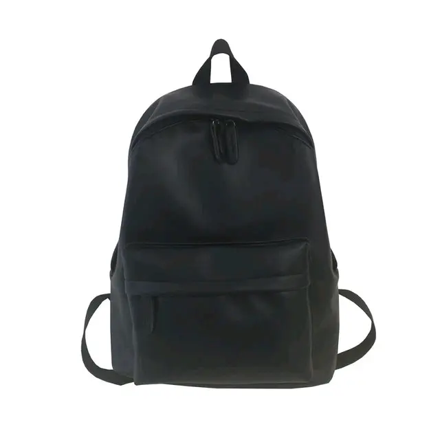 Tas Ransel Lilo Backpack Gendong Semi Kulit Sintetis Style Ala Korea Kulit PU 1
