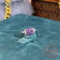 Gambar HIWANGO Cincin Ungu 1 Karat Emas Putih - Ungu, Dapat disesuaikan dari HIWANGO Kab. Gresik 5 Tokopedia