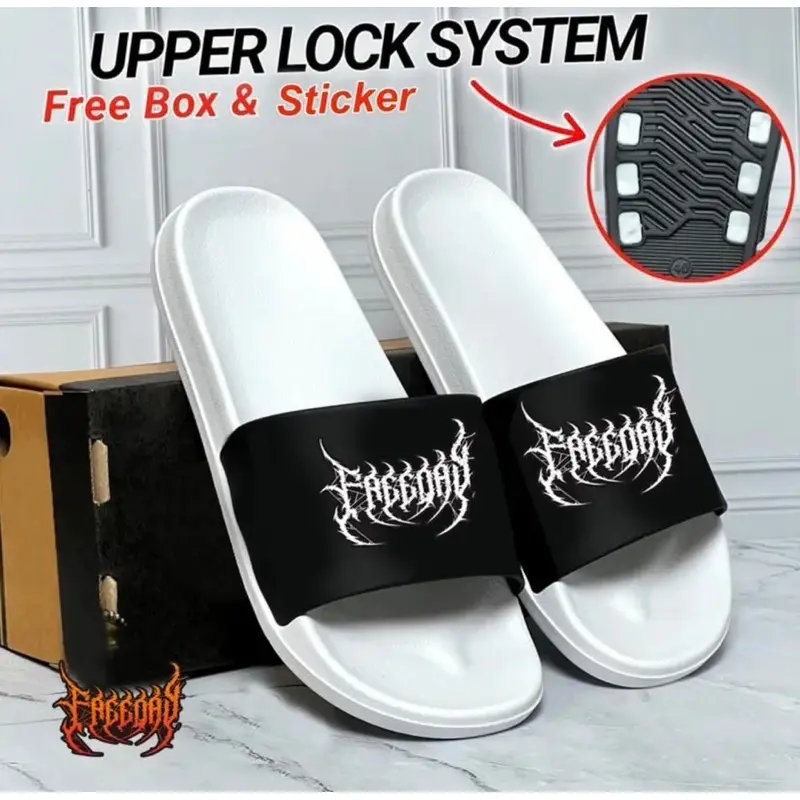 Sandal slop pria Original sendal casual Shoes Shoes Karet