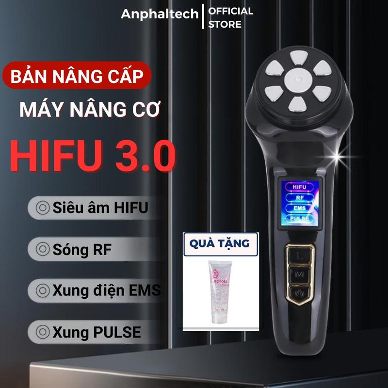 Máy Nâng Cơ Mặt HIFU 3.0 Thế Hệ Mới , Nâng Cơ,Trẻ Hóa Da, Xóa Nhăn, Làm Sáng Da Bằng Công Nghệ HIFU, RF, EMS, LED