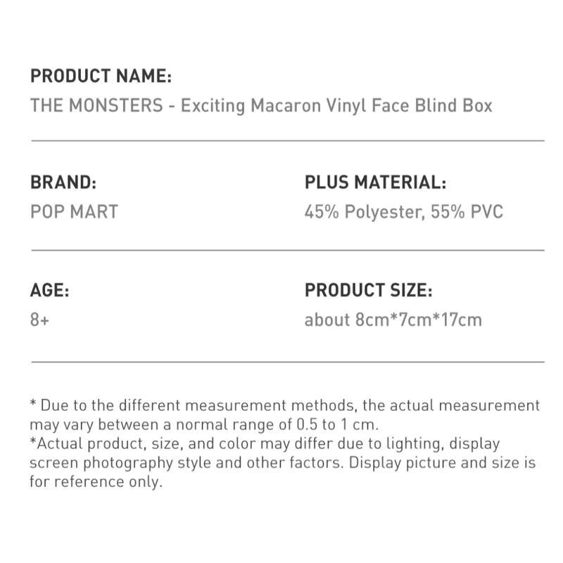 Product Introduction of Hộp Bd Mặt Vinyl Arons, THE MONSTERS Chính Thức, Sẵn Sàng Cho Phòng Thí Nghiệm, Chủ Đề Labbou aron, Hộp Sáng, Hộp Bd / Hộp Ẩn Thú Bông Thú Nhồi Bông 7