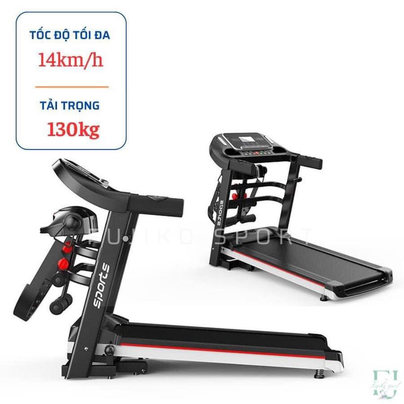 Product Introduction of Máy chạy bộ đa năng A7AB SPORT, kèm đai massage và tạ tay. máy  chạy phd tại nhà Tập Gym đi may chay bo tai nha thể dục 27
