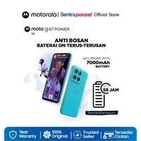 Gambar Motorola G67 Power | Moto G67 Power 5G | RAMBoost 24GB/256GB - Snapdragon7s Gen2 - 7000mAh SiliconCarbon - 50MP Sony LYTIA600 - 4K Semua Lensa - Blue Curacao dari sentraponselofficial Kota Administrasi Jakarta Pusat 2 Tokopedia