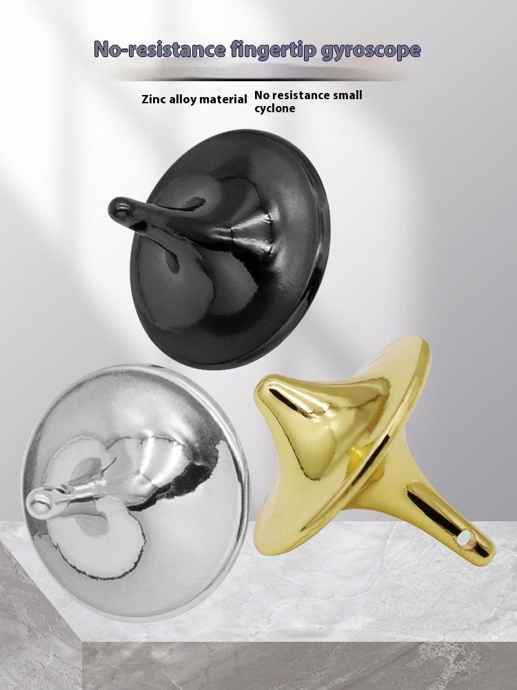 Product Introduction of Inception Fingertip Gyroscope Gadget Relieves Bored Class Bored Artifact Black Technology Male No Resistance Toy 1