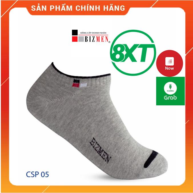 Tất nam cổ ngắn, vớ nam CSP05 thấm hút mồ hôi tốt, êm ái, công nghệ Nano Bạc khử mùi hôi chân, thấm hút mồ hôi tốt, êm ái - khử mùi, phù hợp với giày thể thao, giày văn phòng. Menswear Đen
