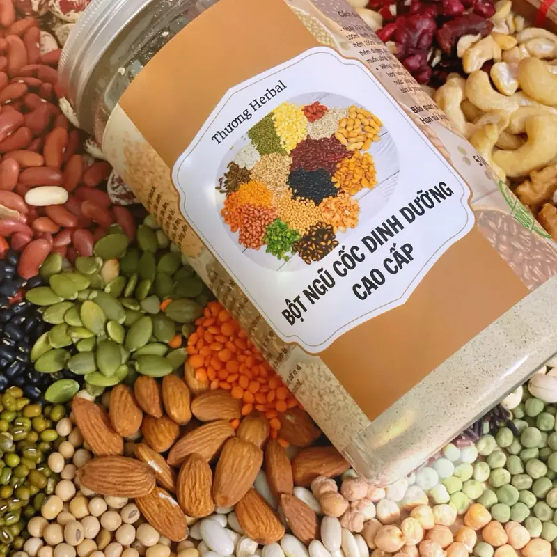 NGŨ CỐC CAO CẤP 20 LOẠI HẠT- Thương herbal Thức Ăn Food 1