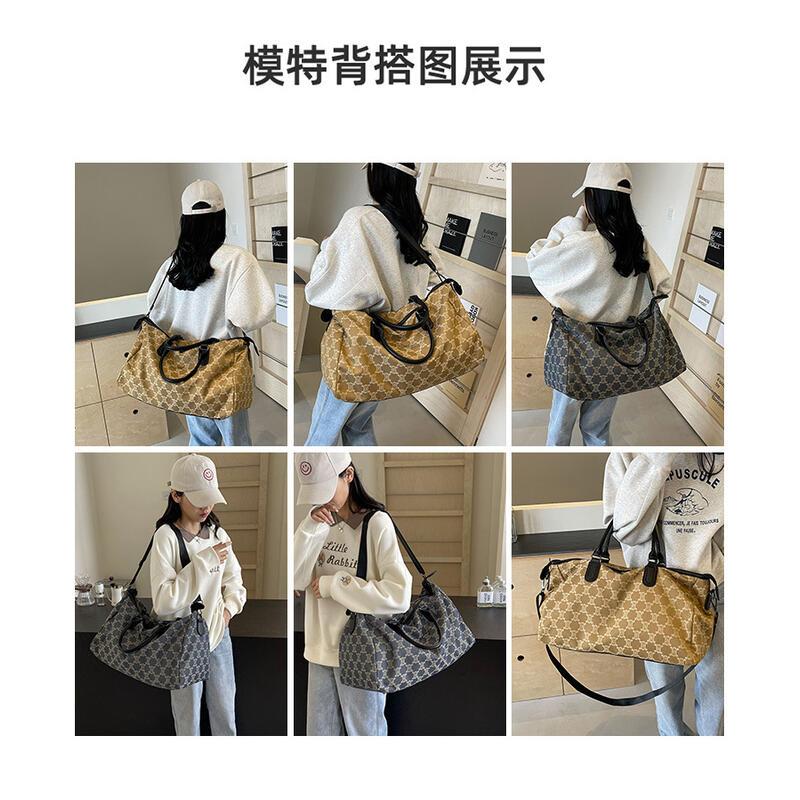 Product Introduction of Large capacity new men's and business travel storage luggage bag, women's yoga fitness handbag, single shoulder luggage  bag ash  trevino  duffle  bag beg  lc  travel duffle  bag riize  travel  bag Extra Large Waterproof Moving Bag travel  bags 8