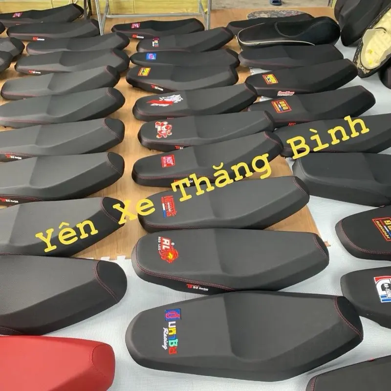 Yên Si 50cc/110cc,Yên Si Redleo,Yên Sirius 2 tầng mỏng , yên mút trắng 2