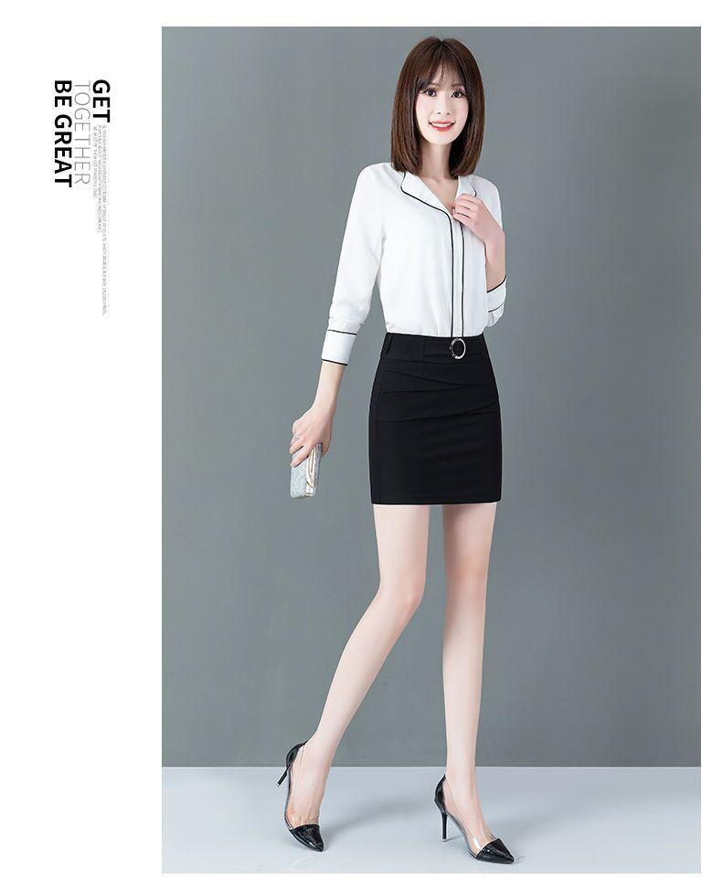 Product Introduction of Chân Váy Ngắn Cho Nữ, Cạp Cao, Co Giãn, Chân Váy Bodycon Dễ Phối Đồ Thích Hợp Cho Mùa Xuân Và Mùa Hè, Màu Đen Chuyên Nghiệp, Chân Váy Bó Sát Hàng Mới Về Năm 2024 16