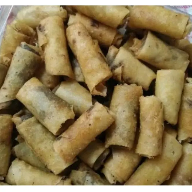 sumpia udang 250 gr abon ebi kering enak camilan gurih jajanan murah Food Snacks Cemilan Keripik