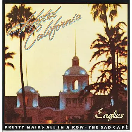 Bộ 2 Đĩa CD nhạc ngoại hotel california nổi tiếng thập niên 80