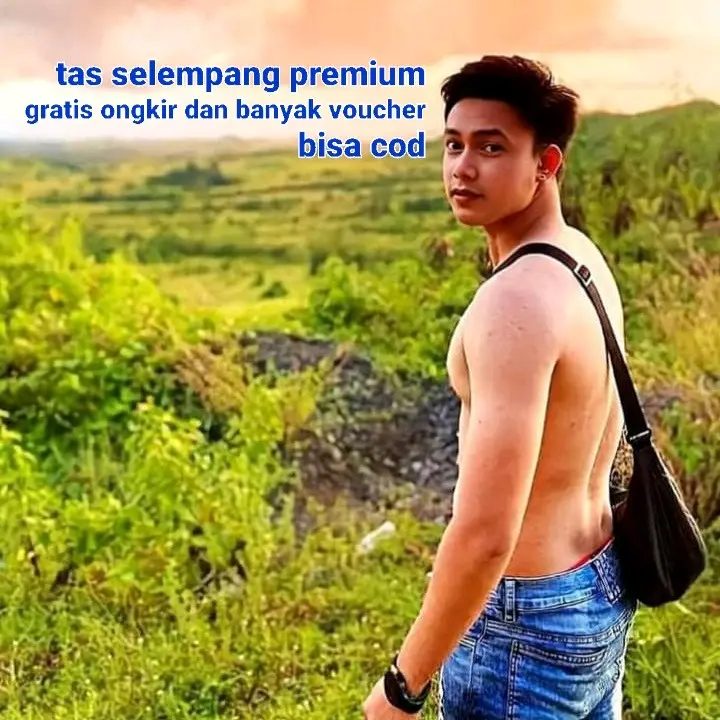 Tas Selempang Pria Wanita Tas Slempang Santai Premium