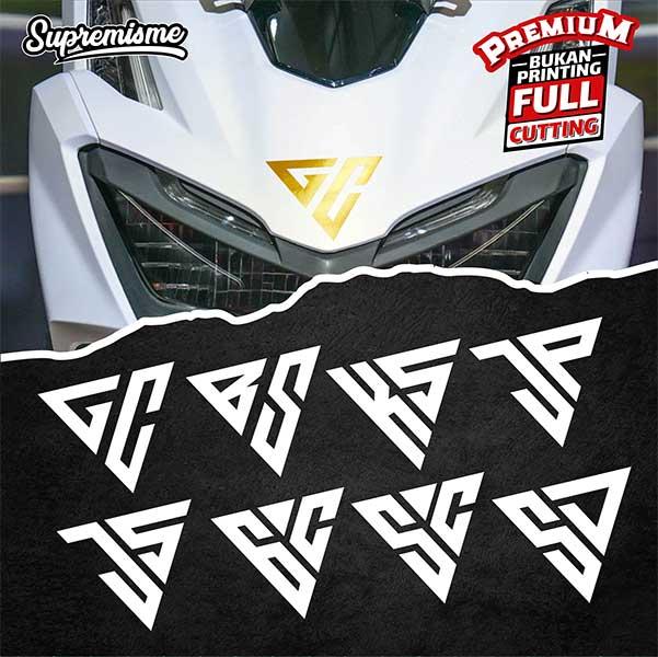 Sticker Gc Jual Stiker GC BS Logo / Sticker Racing KS JP Logo / Stiker Visor JS 6C ...