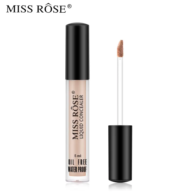 Kem Nền Dạng Lỏng, Miss Rose, Kích Thước Nhỏ, 5ml, Che Phủ Vết Mụn, Sửa Chữa Và Nuôi Dưỡng, Thích Hợp Để Kiểm Tra, Bao Gồm Ống Nghiệm 3