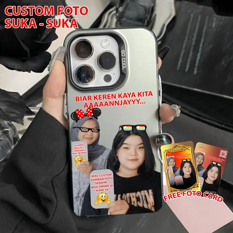 CUSTOM Casing HP Premium Laser Matte Hard Casing - Oppa Custom - Softcase