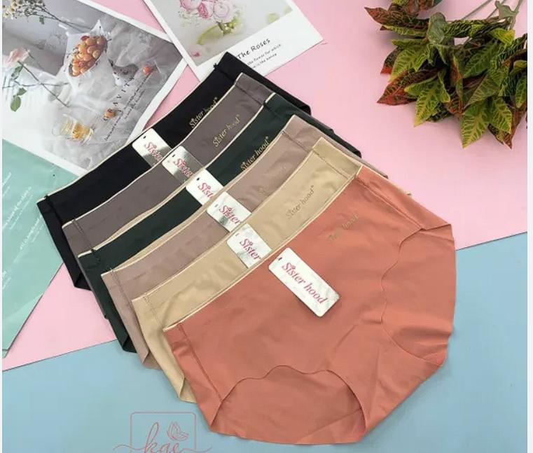 VẢI ĐẸP Combo Quần lót nữ su đúc thái lan sisterhood A984 không viền mát mịn không bung đáy. quần chip nữ đẹp