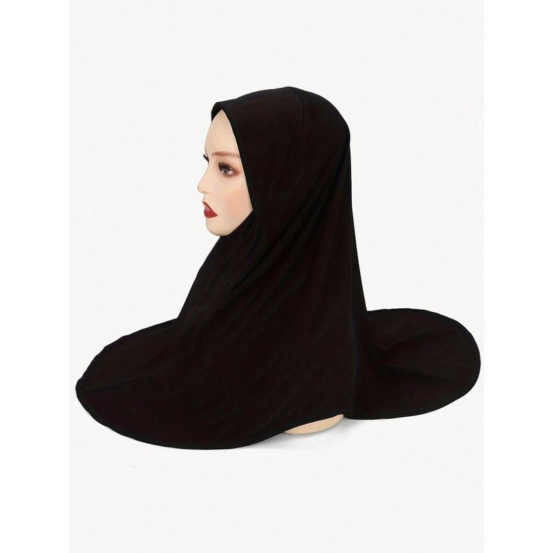 1Pc Solid Color Muslim Islamic Hijab Scarf Hijab Headscarfs For Women Long Scarves Head Wrap Shawl 8