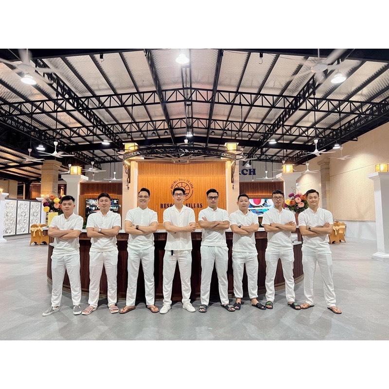 Product Introduction of Quần dài đũi ống xuông cạp âu, vải đũi xước mặc thấm hút mồ hôi, kiểu dáng thời trang trẻ trung năng động 19