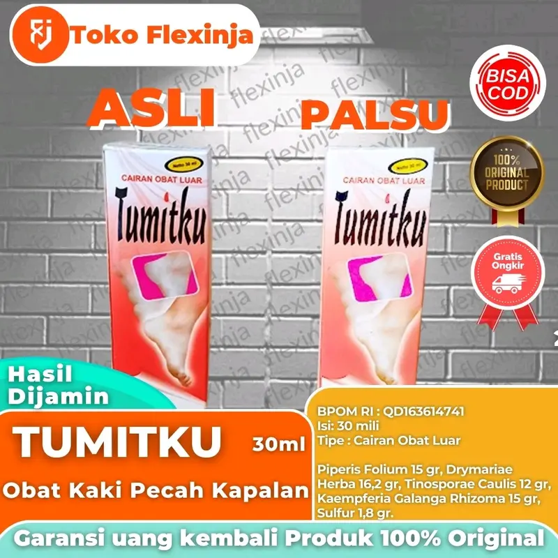 TUMITKU 30 ml MENGATASI KAKI PECAH - KAPALAN DENGAN INSTAN BPOM Perawatan 0