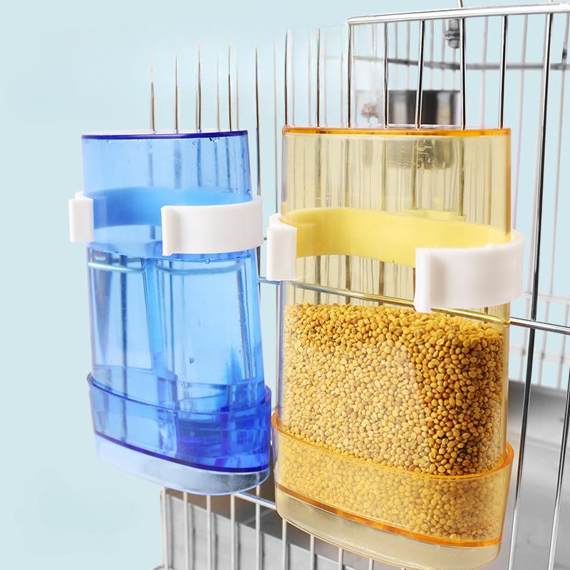 Product Introduction of Birds Water Feeders Dispenser Automatic Bird Feeder Parrot Canary Parakeet Cage Food Drinking Feeding Supplies Pet Accessories 1