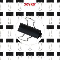 Gambar Binder Clip Klip Penjepit Kertas Joyko Black - No.105-12Pcs dari Joyko Indonesia Kota Administrasi Jakarta Utara 1 Tokopedia